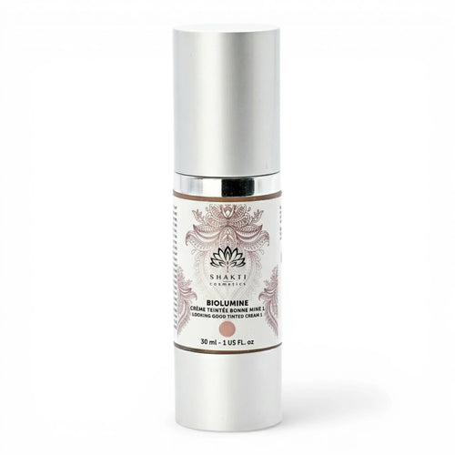 Biolumine crème teintée hydratante naturelle 30ml Shakti Cosmetics Québec