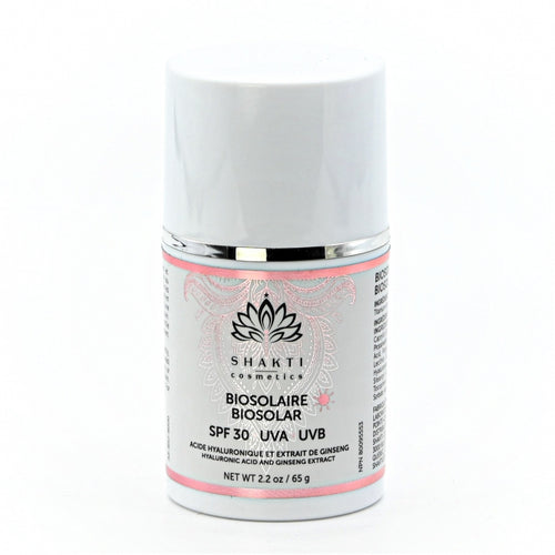 Écran solaire minéral biologique FPS 30 Shakti Cosmetics Québec