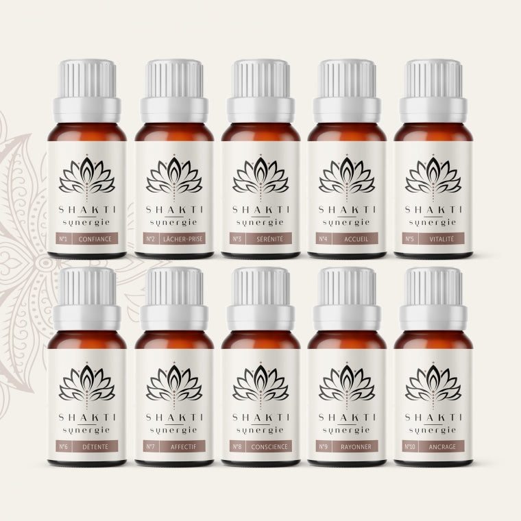 CABINE - Synergies Shakti - Mélanges aromatiques ciblés