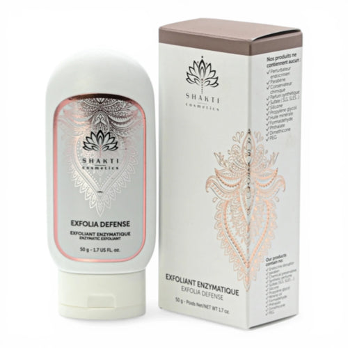 Exfoliant enzymatique naturel éclat teint Shakti Cosmetics Québec