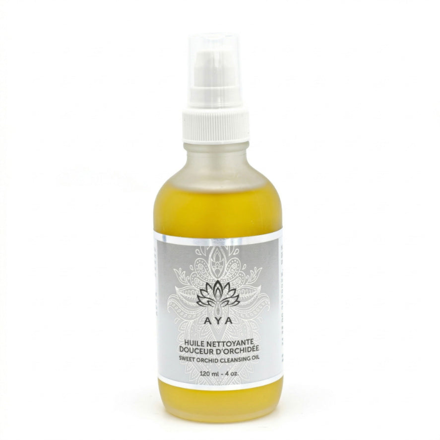 Huile nettoyante douceur d'orchidée