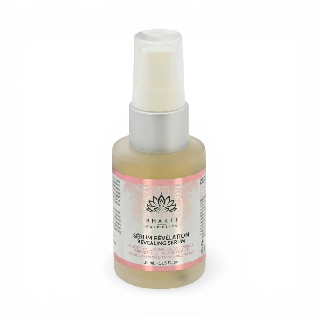 Sérum révélation naturel anti-âge professionnel Shakti Cosmetics Québec